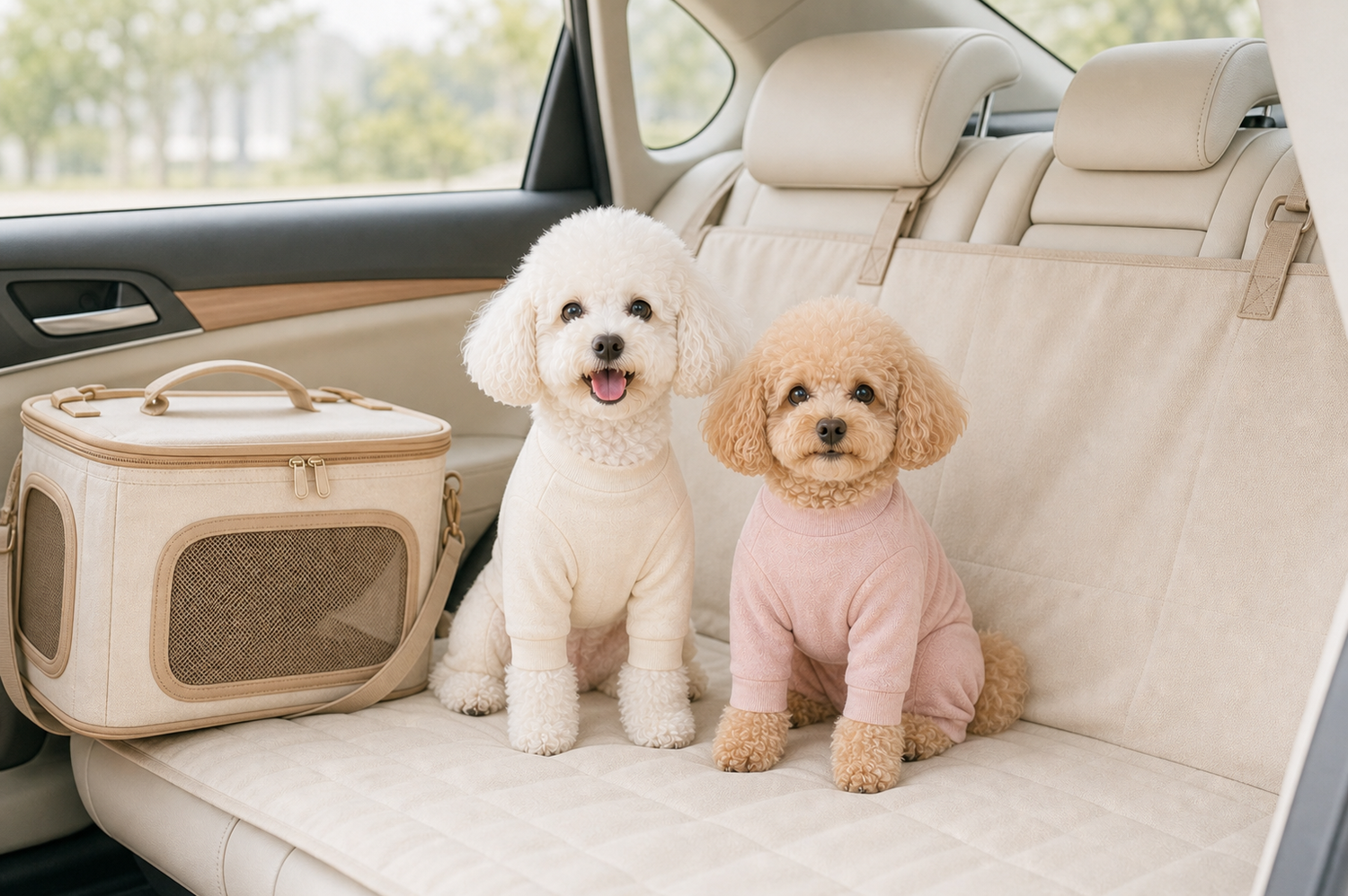 犬の抜け毛対策にロンパースは効果的？｜室内・車・旅行で役立つ理由