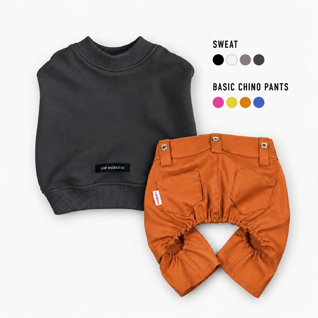 SWEAT × BASIC CHINO PANTS