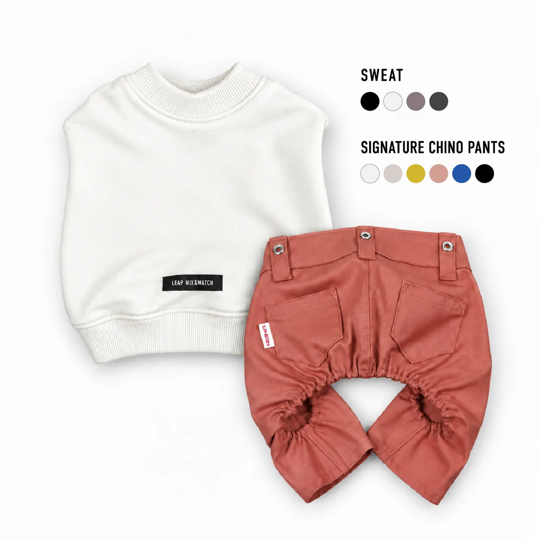 SWEAT × SIGNATURE CHINO PANTS